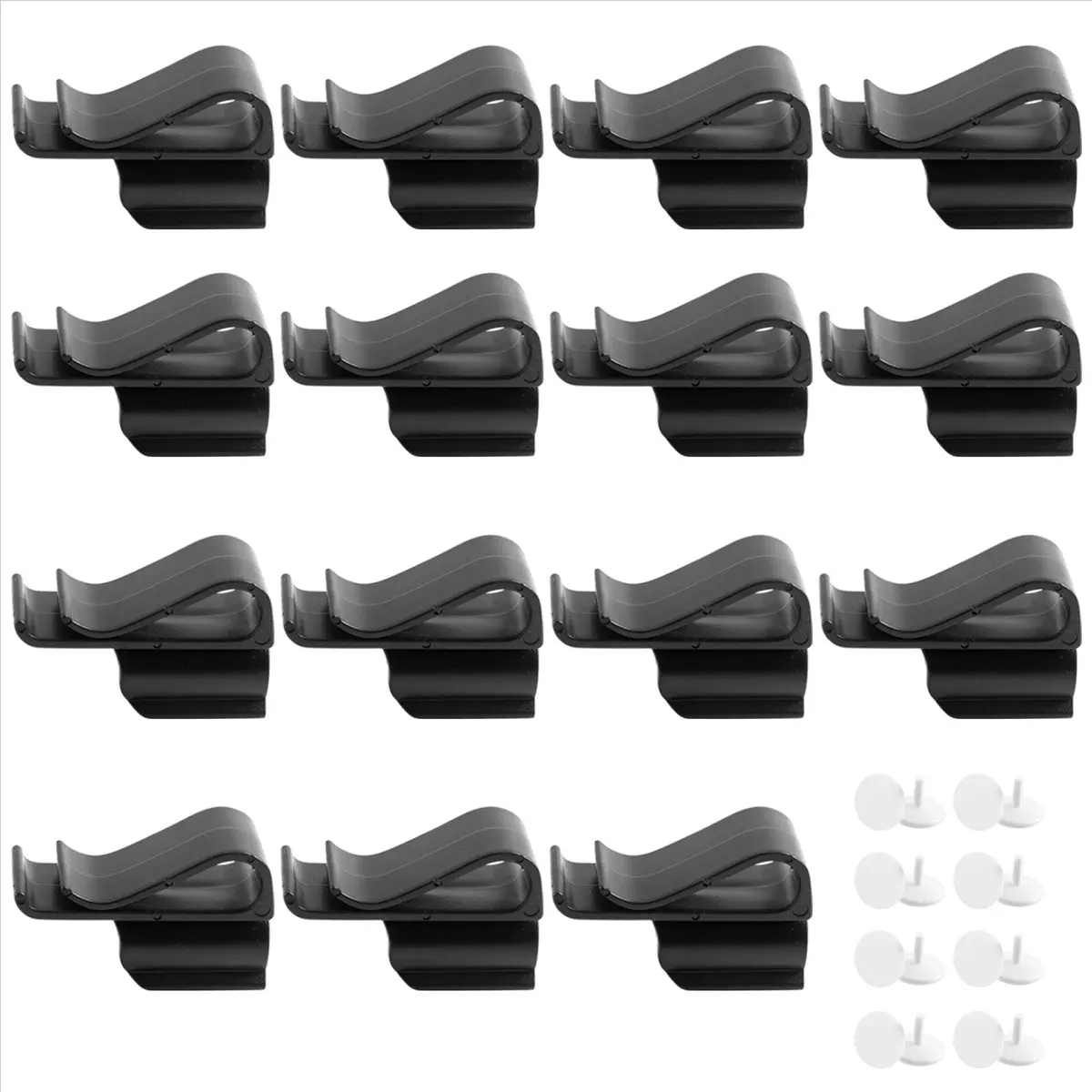 【STOCK】15Pcs Golf Bag Clip on Putter Clamp Holder Putting Organizer Club Ball Marker