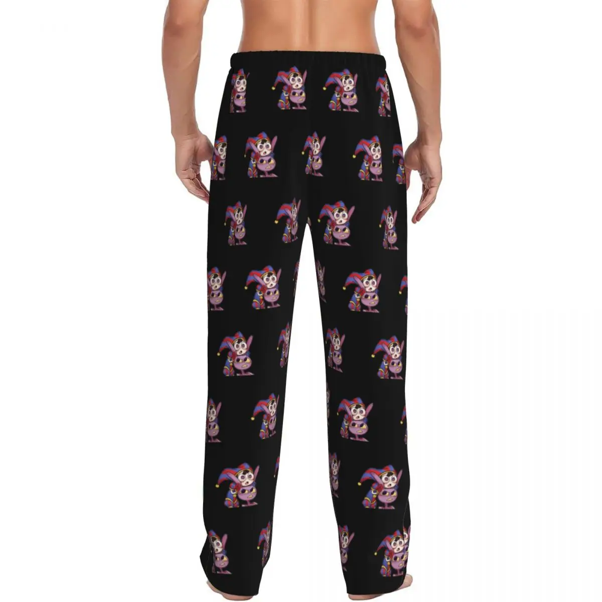 Custom Pomni Tadc Jax The Amazing Circus Men Pajama Pants Lounge Sleep Sleepwear Bottoms with Pockets