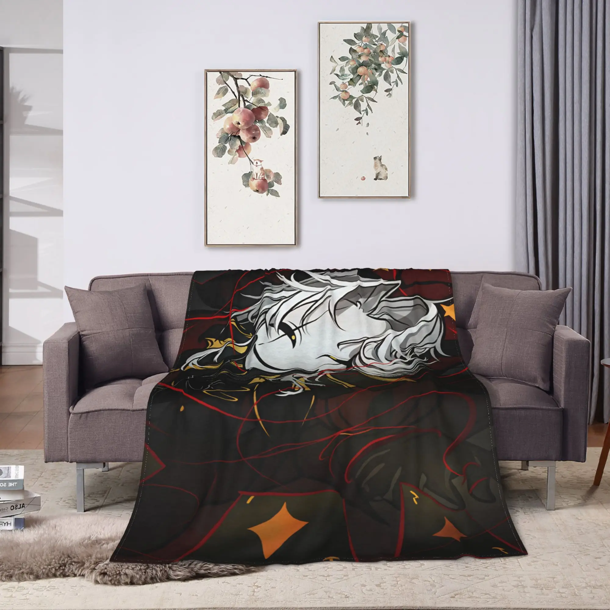 The Freak Circus  Flannel Blanket Winter  Soft Durable Bedding Throws for Kids Bedroom Graphic Bedspread Sofa Bed Cover