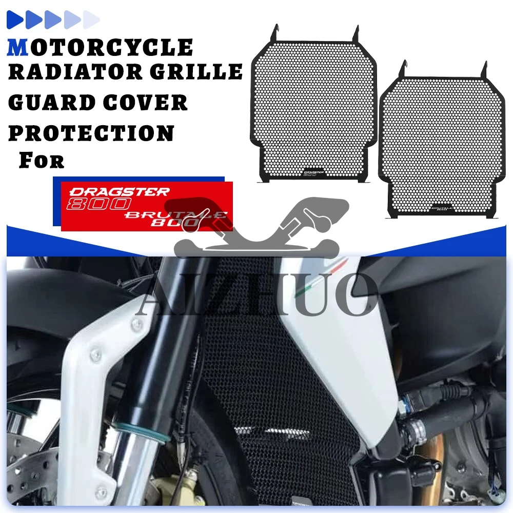 

Для MV AGUSTA Brutale 800/Dragster 800 RR 2015 2016 2017 2018 2019 2020 2021 2022 2023 Защитная крышка решетки радиатора