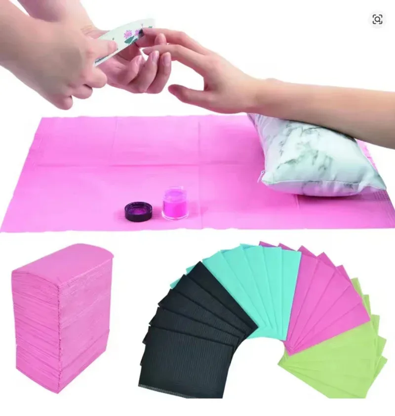 

125 шт., одноразовый чистый нагрудник для стоматологии, драпировка, водонепроницаемый и герметичный, столешница, красивая чистая подушечка для полости рта, бумажные инструменты