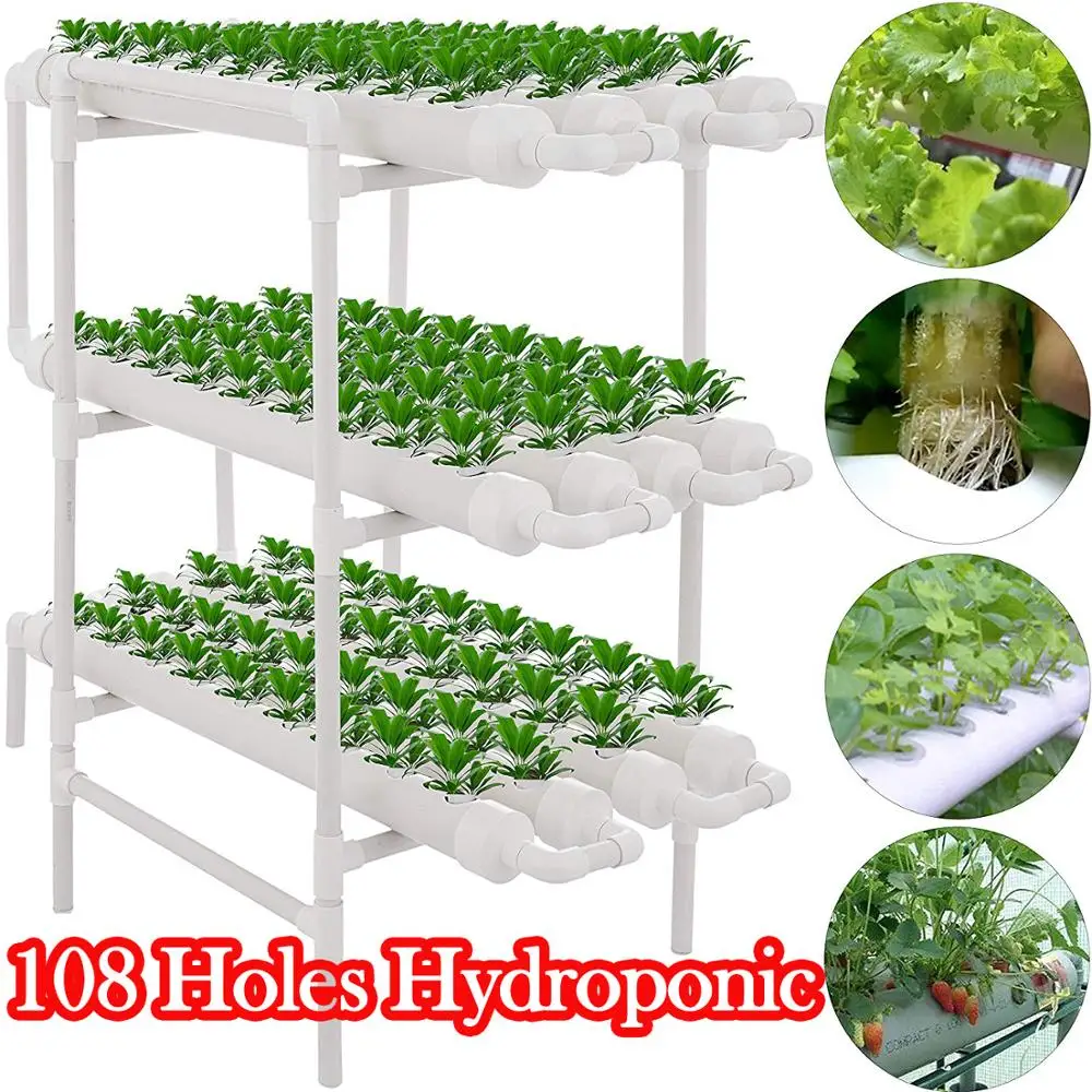 Greenhouse Hydroponic Box, Vertical Aeroponic System, Indoor Garden Smart Planter for Vegetables