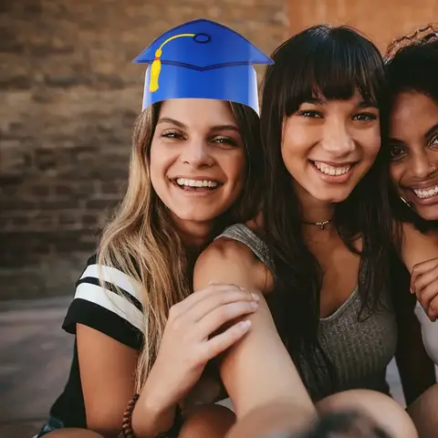 12 पीस पेपर ग्रेजुएशन हैट DIY क्राफ्ट पार्टी फेवर बच्चों और वयस्कों के लिए ग्रेजुएशन कैप डेकोर पेपर हैट ग्रेजुएट्स डेकोर 6 best sales स्नातक टोपी - №2