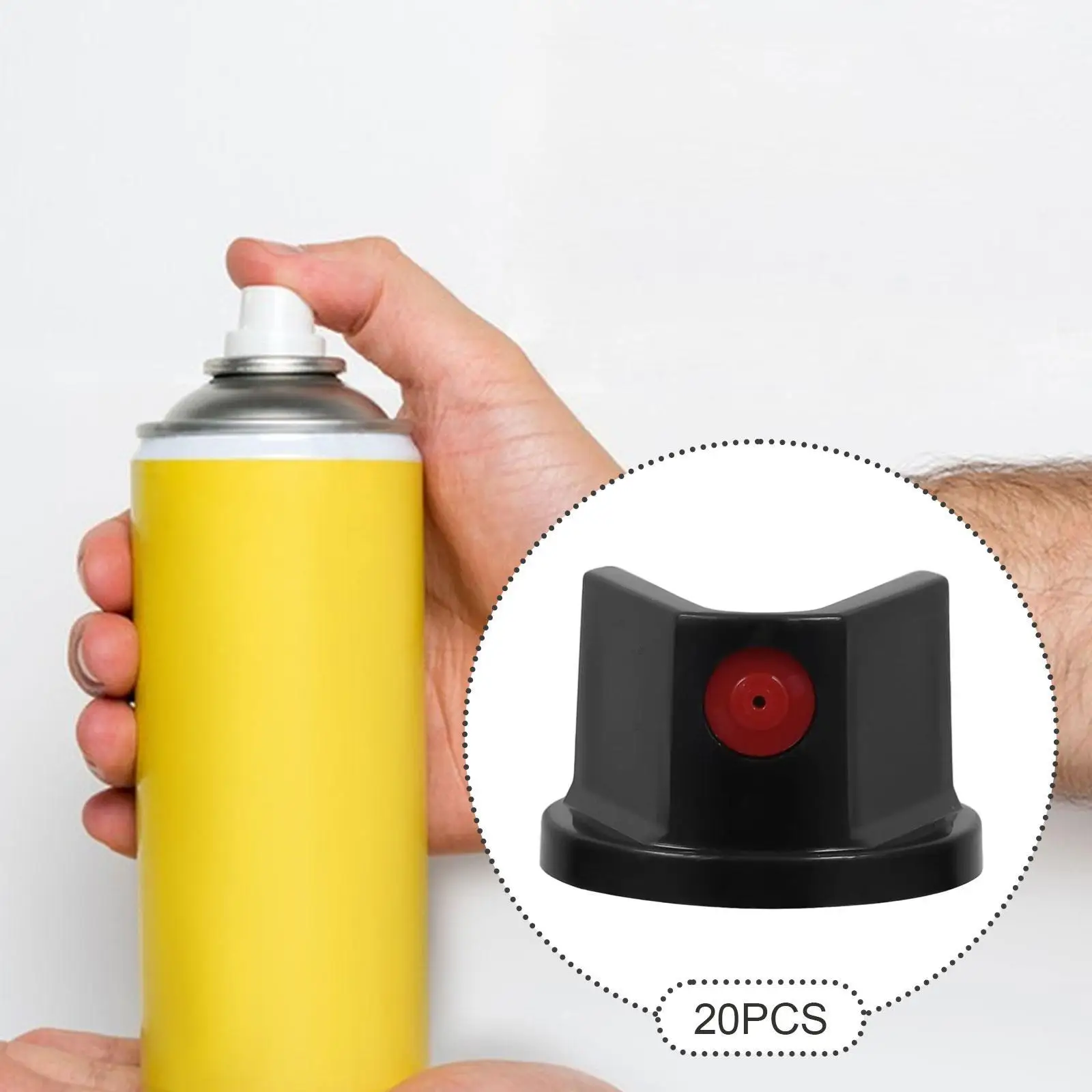 20 Pieces Spray Paint Nozzles Spray Bottle Nozzles for Furniture Refinishing