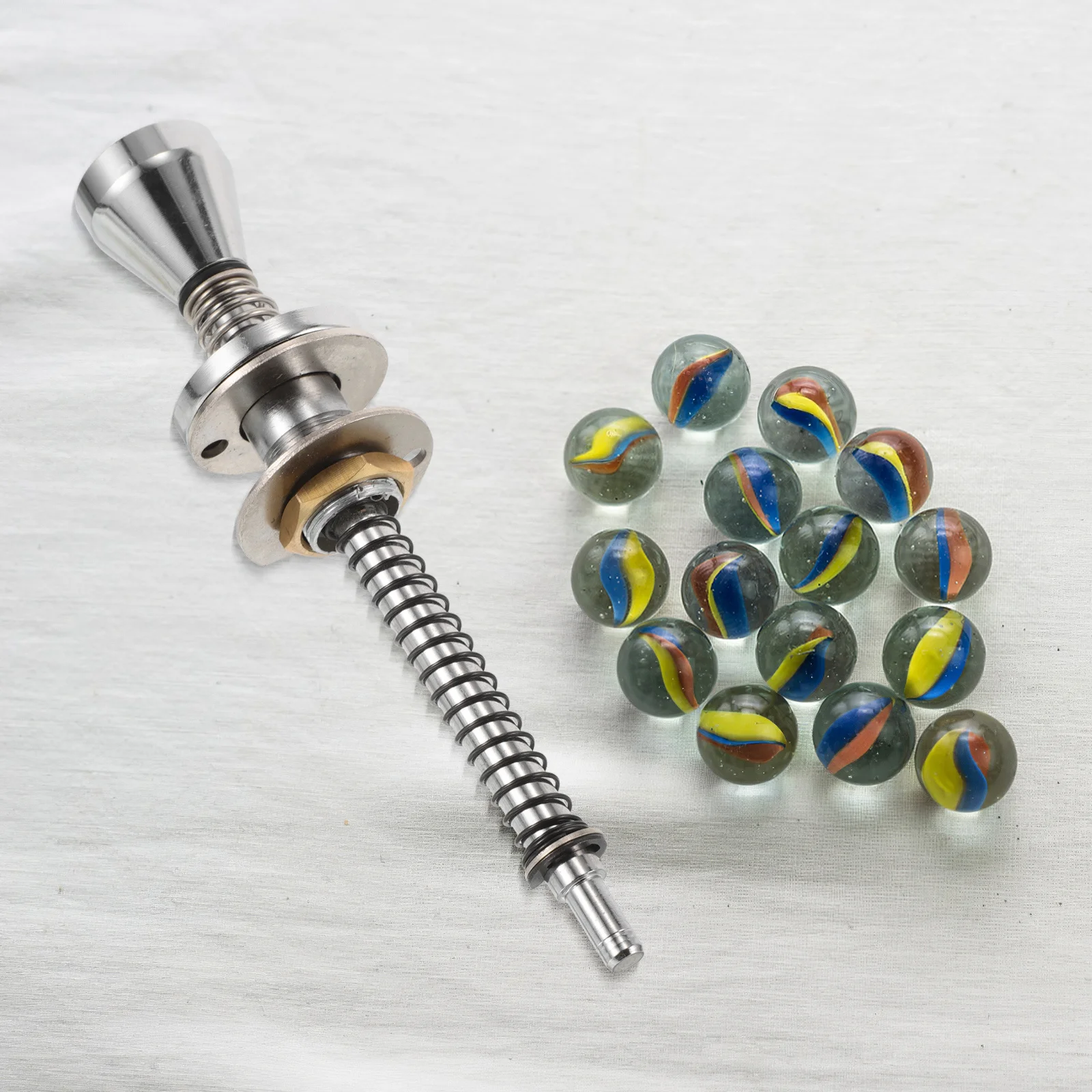 Máquina de pinball de liga de mola carregada, haste de tiro grande, arcade, acessório de máquina de jogo, peças de brinquedo de pinball