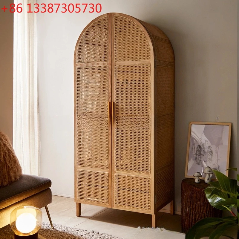

Современная простая модель для проживания в семье, шкаф из ротанга, простой шкаф