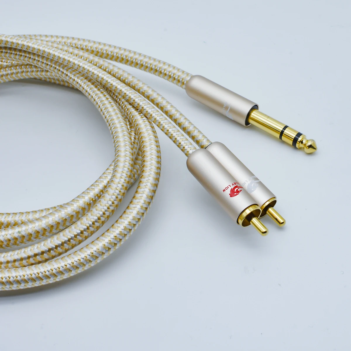 

Аудиокабель Hi-Fi 6,35 мм TRS Plug для двойного RCA для микшера Аудиоусилитель SPC Кабель Позолоченные разъемы 1M 2M 3M 5M 8M 10M 15M