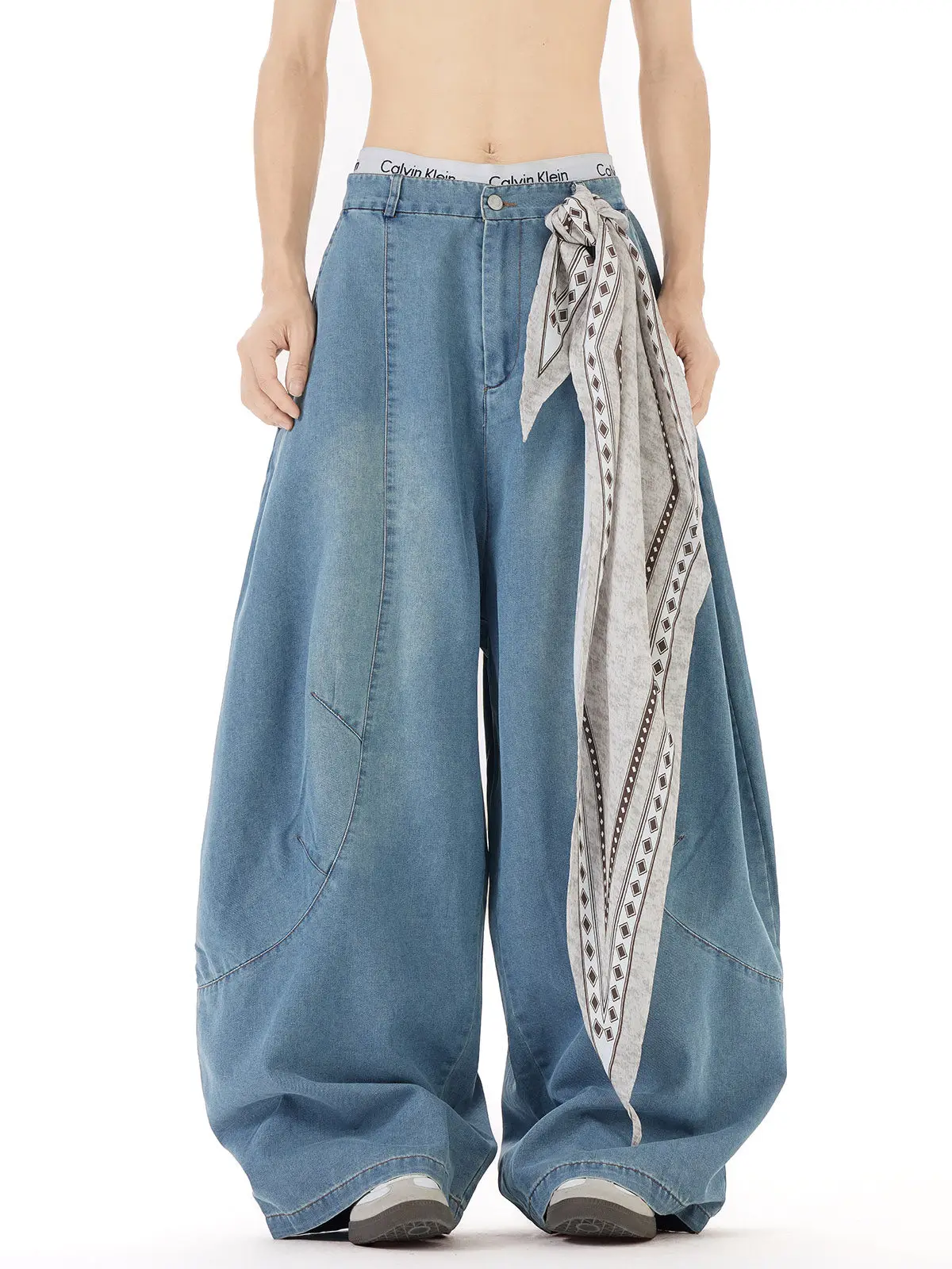 Women's Blue Jeans Y2k Gyaru Punk Oversize Denim Pants Boyfriend style Vintage Hiphop Grunge Baggy Denim Trousers Clothes 2026