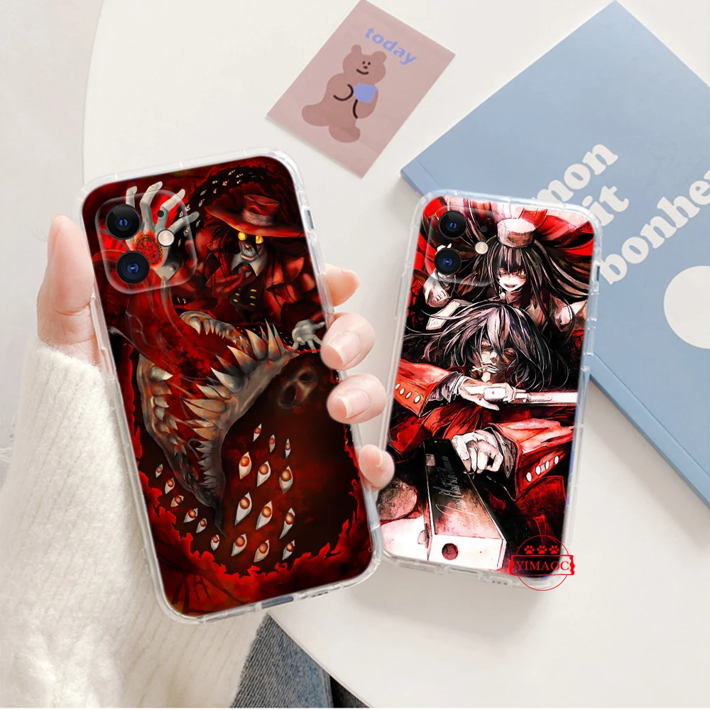 Bloody Anime Hellsing Soft Case for Tecno Spark 5 AIR 6 GO 7 7T 7P KF6 LD7 KE7 KE5 Pova 2 Camon 16 17P 17 CG7 CG8 BC1 POP 4