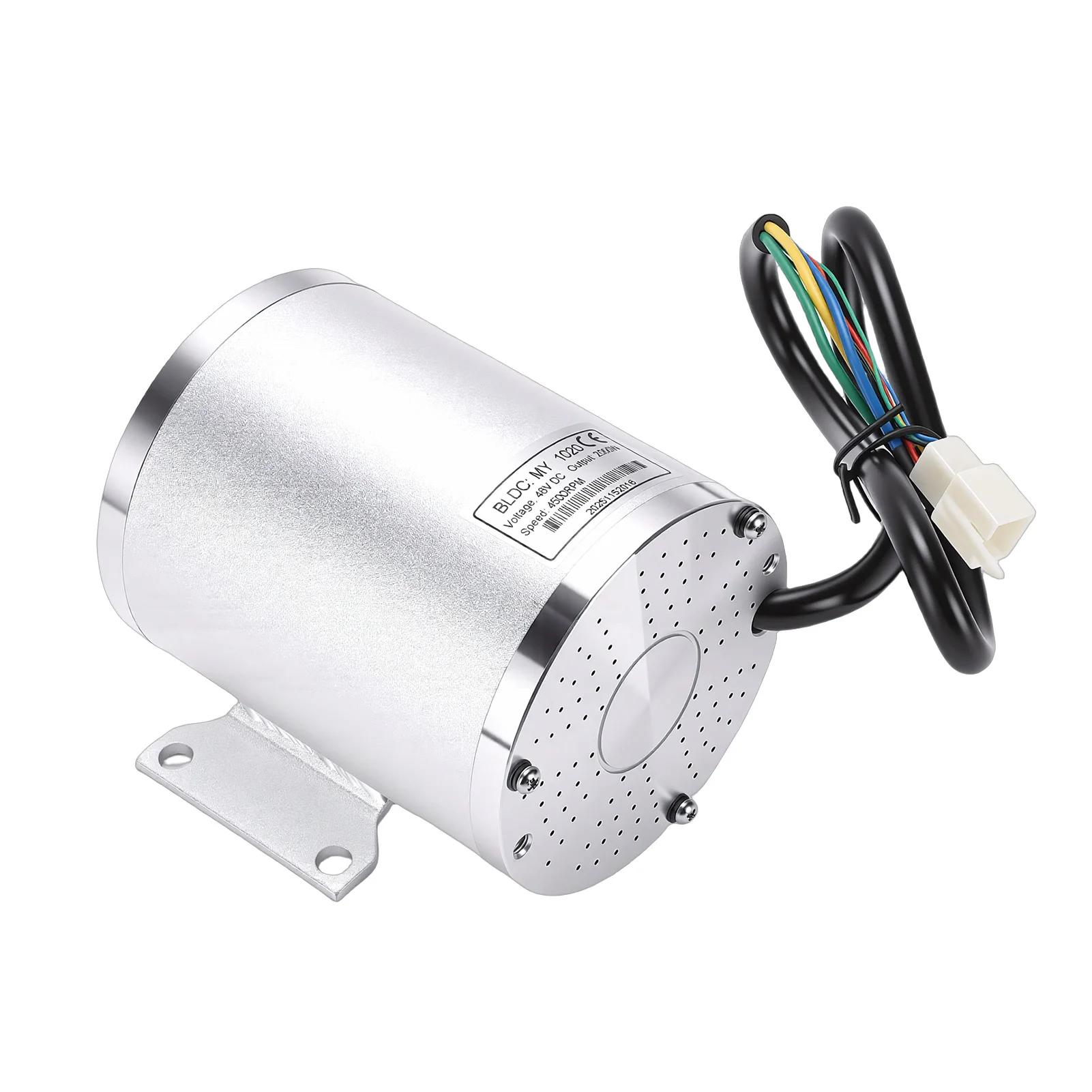 2000W Electric Brushless DC Motor Kit 4500RPM with Speed Controller LCD Display Throttle Grip Kit for Go Karts Electric Bike