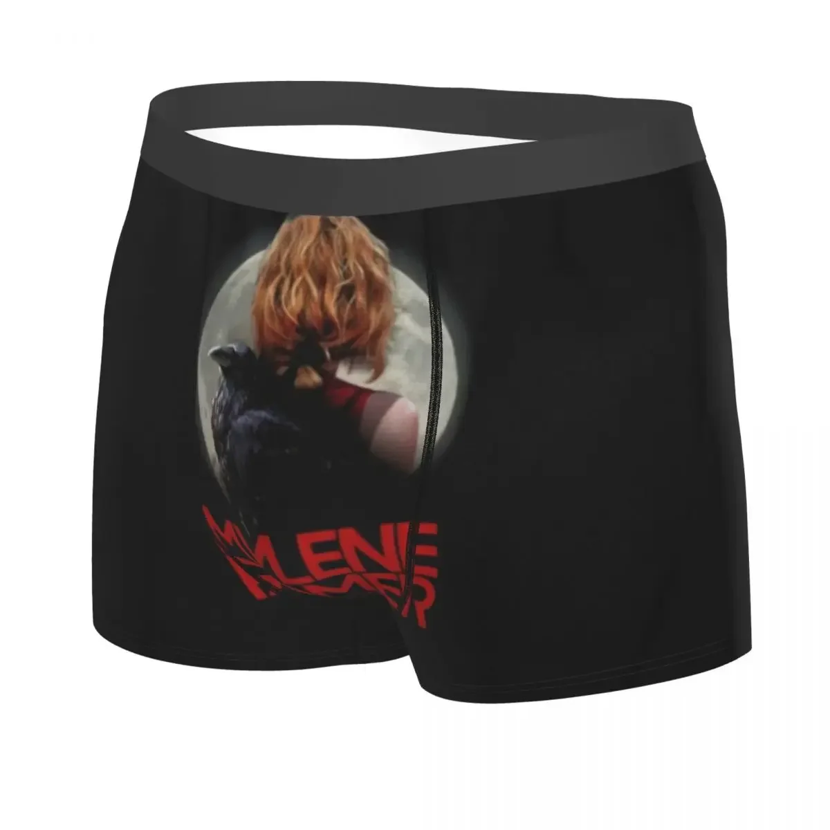 Cool Mylene Farmer French Singer Boxers Shorts Panties Men's Underpants Comfortable Briefs Underwear