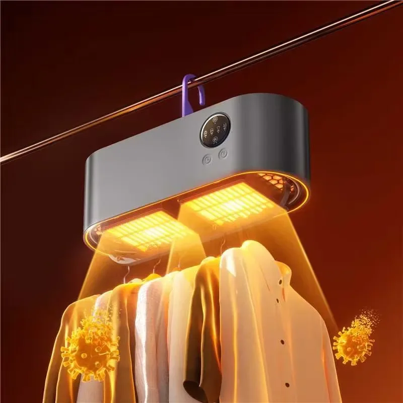 

New Design Home Electric UV Heating Foldable Smart Baby Mini Compact Machines Portable Clothes Dryer For Travel