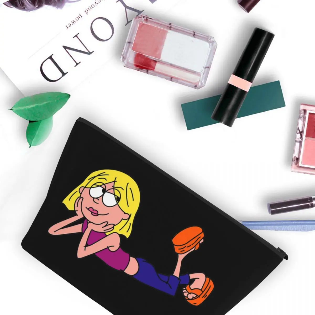 

Lizzie Mcguire Cartoon Women Cosmetic Bag Travel Makeup Organizer Pouch Toiletry Storage Dopp Kit Box