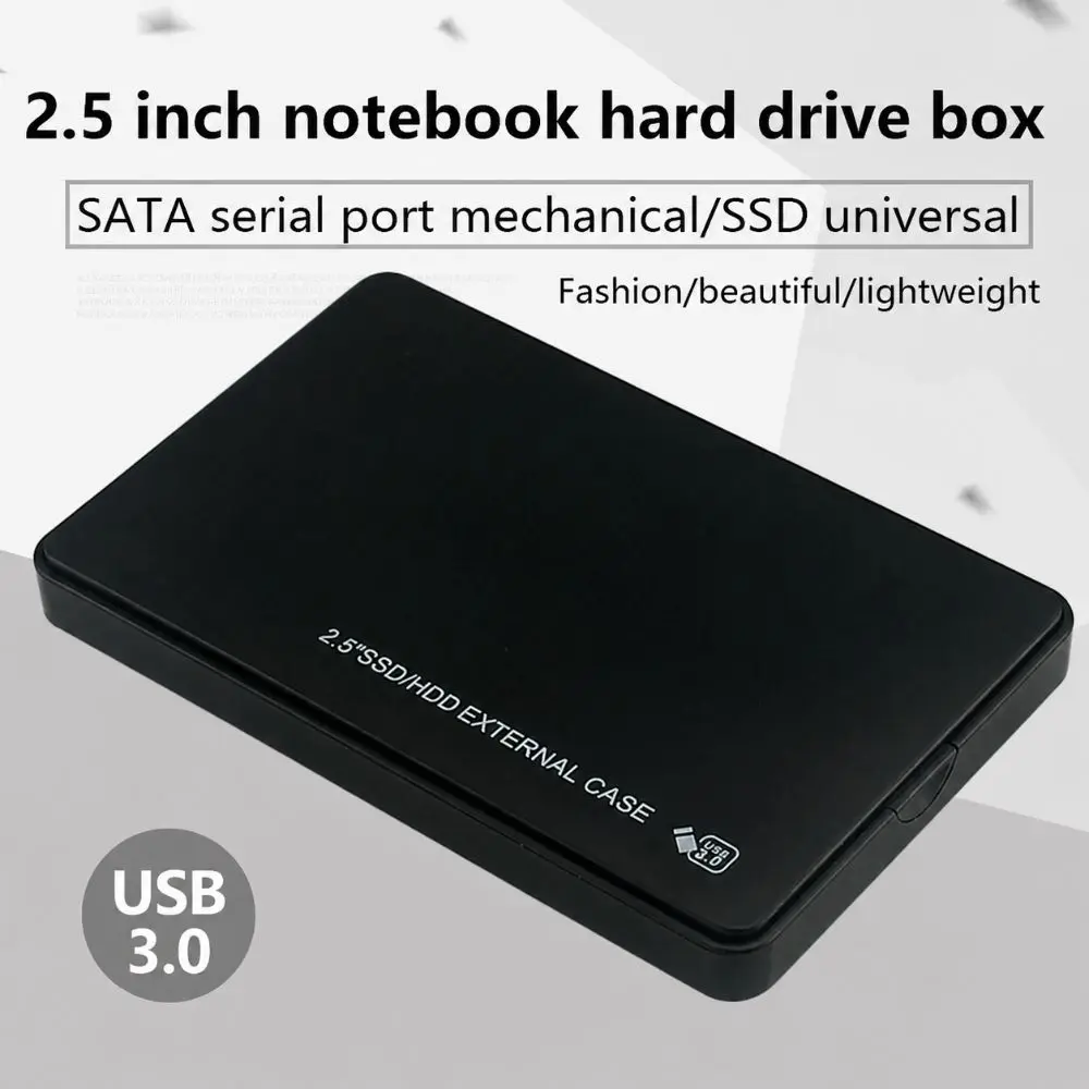 Immagine 4: Nuovo Box Esterno USB 3.0 per Hard Disk, Box SATA Portatile Senza Attrezzi, Box Esterno per SSD da 2,5 Pollici
