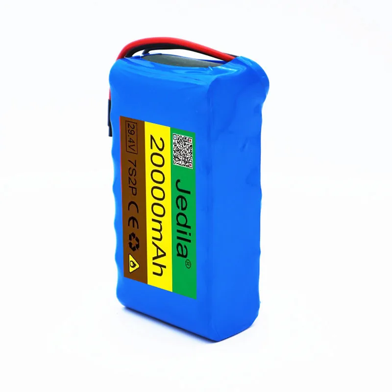 100% High Capacity 7s2p 24V 20Ah 18650 Battery Li-ion Battery Pack 29.4v 20000mah Electric Bicycle Moped /Li-ion Battery+Charger