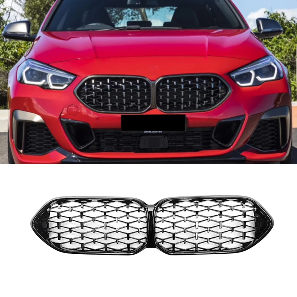 

Передняя решетка бампера для BMW F44 2 серии 220i 225i M235i M240i 4-дверный 2021 2022 2023 2024 ABS глянцевый черный