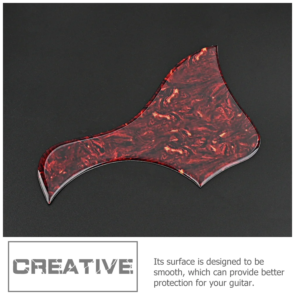 Self-Adhensive Acoustic Guitar Pickguard Professional Impact Protection Guitar Pickguard Ducktortoise Shell Reinforced Guitar