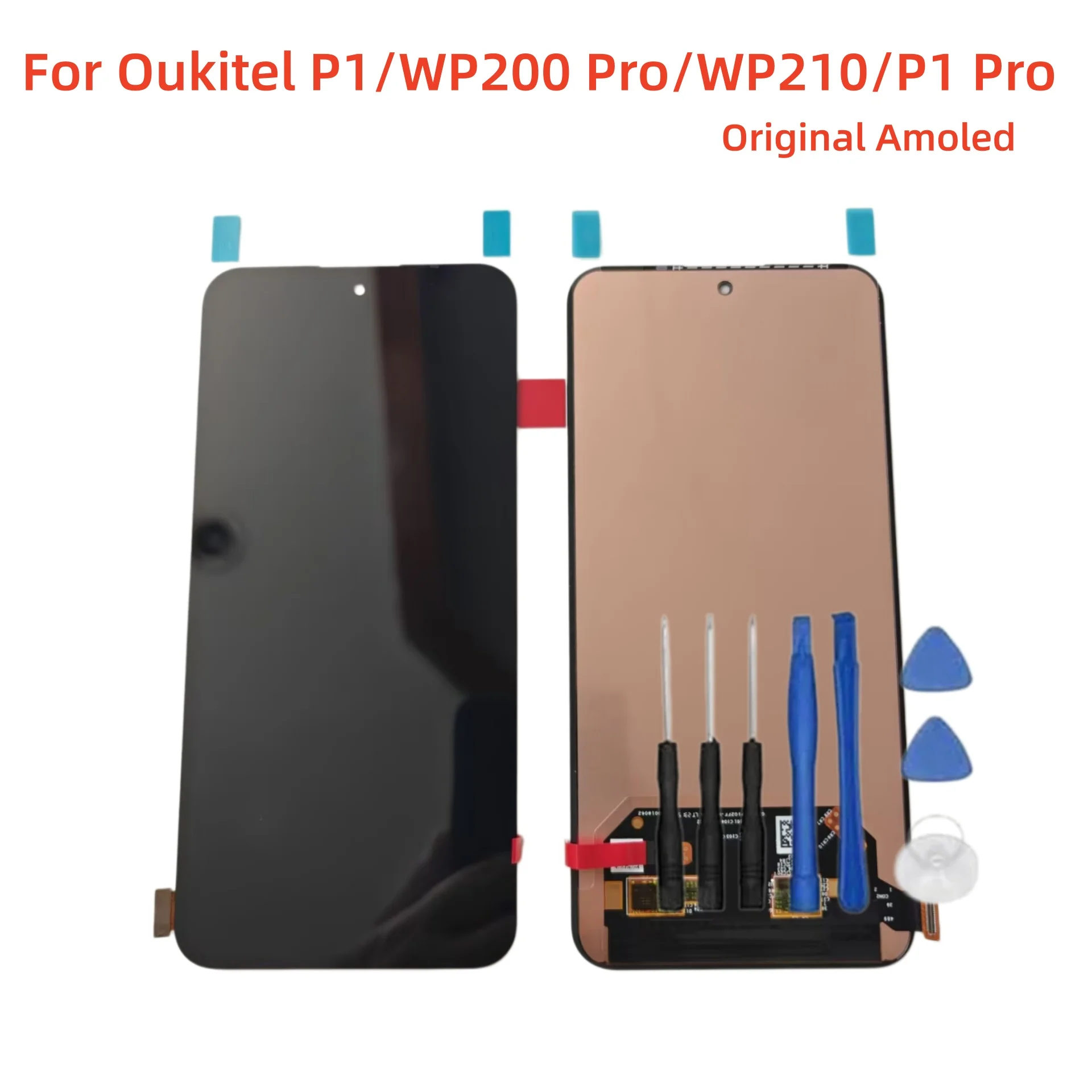 New Original For Oukitel P1 P1 PRO Ouki WP210 WP200 PRO Phone Amoled LCD Display Touch Screen Assembly Digitizer Glass Repair