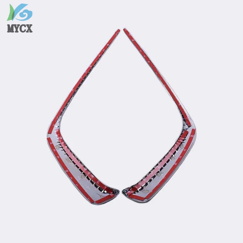 For toyota hilux chrome trim revo chrome fog lights trim for toyota hilux revo 2015 2016-2017 hilux fog lights decorative plate