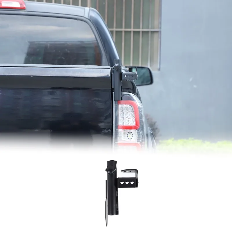 

For Toyota Tundra 2014-2021 (Right Side) Tailgate Antenna Flagpole Bracket Carbon Steel Car Accessories