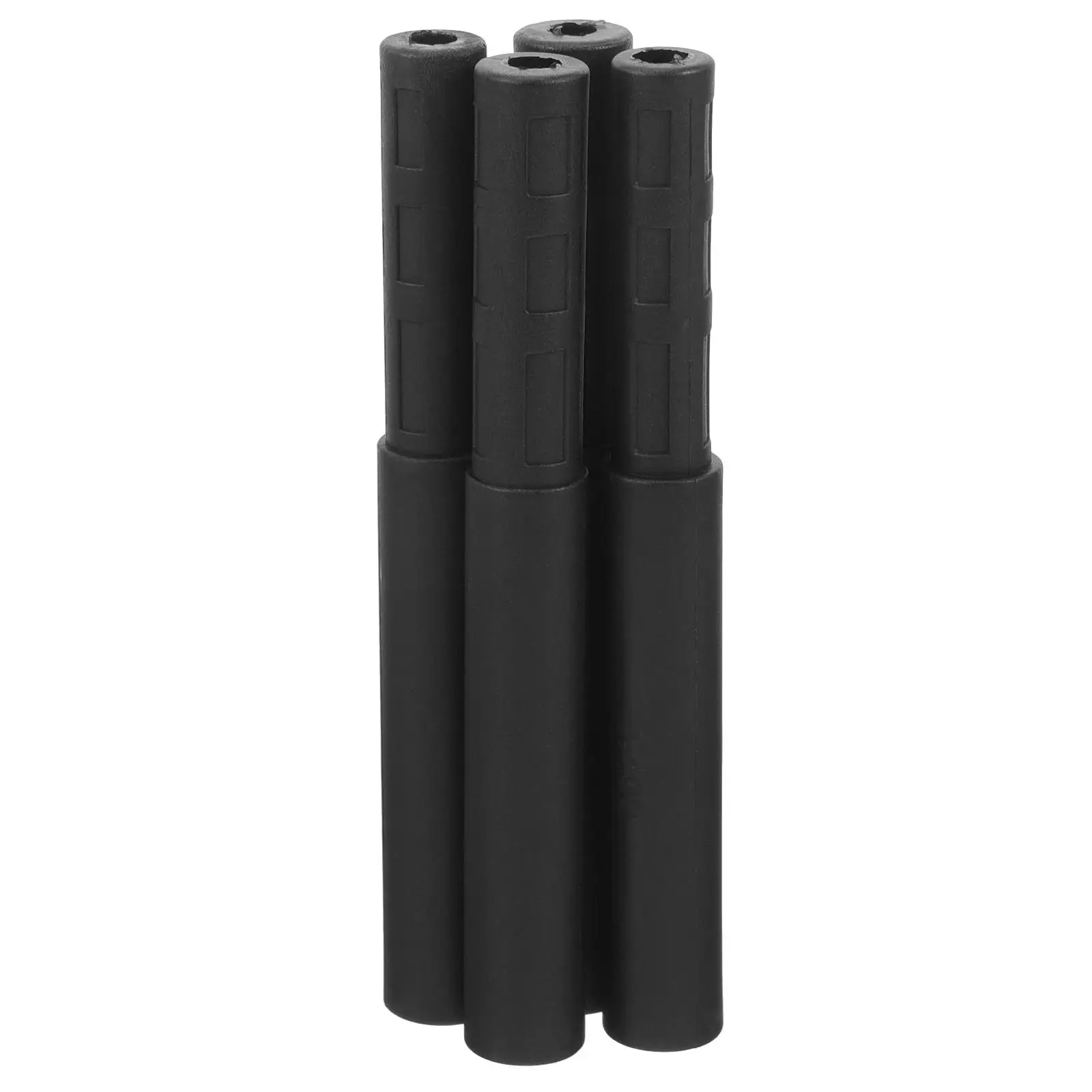 

4 Pcs Golf Stuff Extension Golfing Shaft Extenders Carbon Fiber Golfs Club Extensions Black Rod