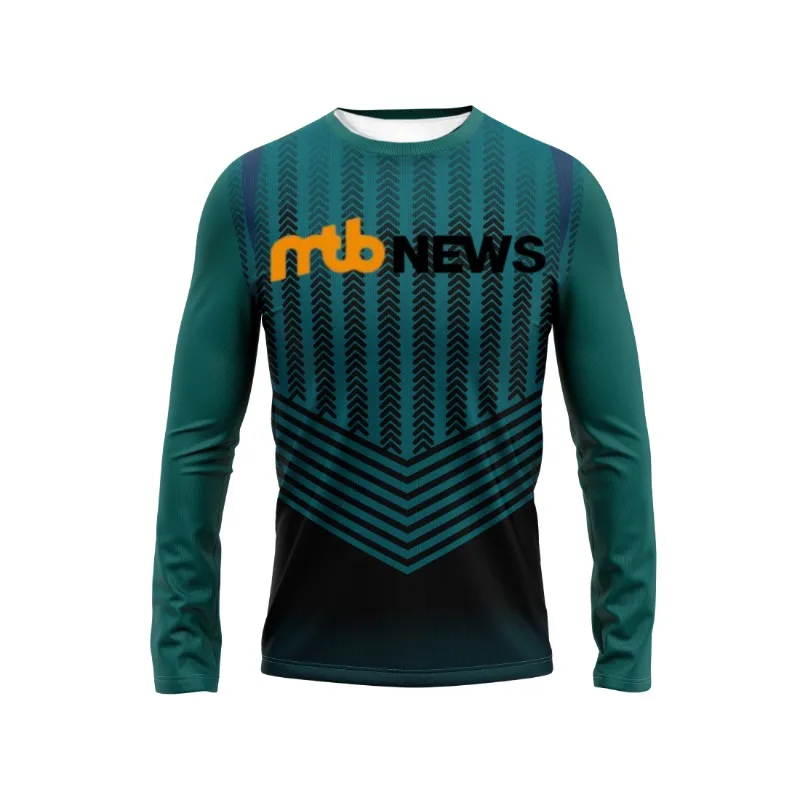 

2026 Fashion Sports Cycling Long Sleeve, Racing Racing Printed Long Sleeve Sportswear, Off Road Sunscreen Cycling Clothing