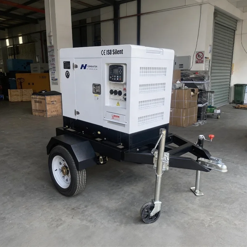 NPC High-Quality 20kVA Silent Diesel Generator Set Electric Genset Factory