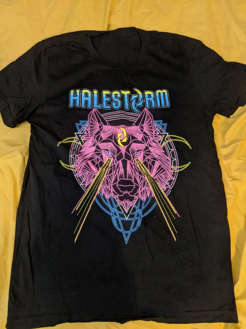 

Halestorm 2019 Tour для Fan Black S 2345XL футболка YI244