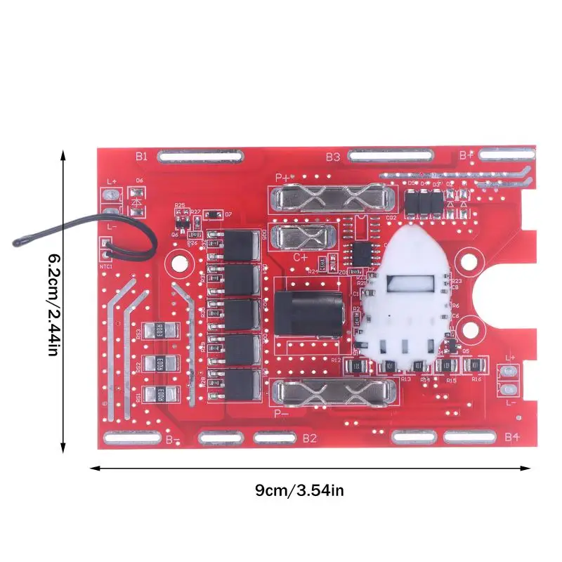 1 Pc For Balance Protection Board 21V Suitable For 18650 Angle Grinder Chainsaw Electric Wrench Protection Board