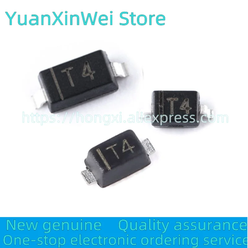 100PCS 1N4148W 1N4148WS 1N4148WT SOD-123 SOD-323 SOD-523 0603 0805 1206 Screen printing T4  SMD switching diode