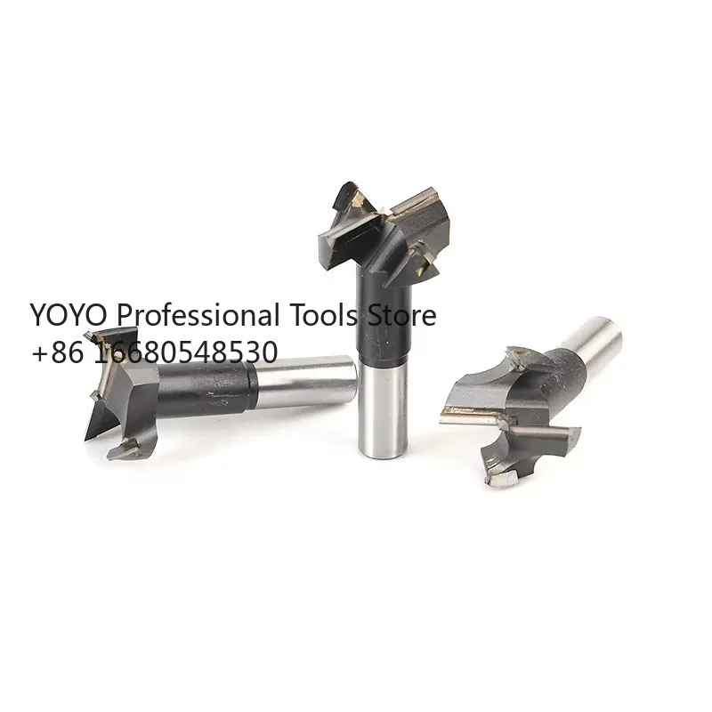 6GFCNC Machine Diamond  PCD Hinge Boring Drill Bits Large Chip Discharge Hinge Boring Wood Hole Drilling Bits