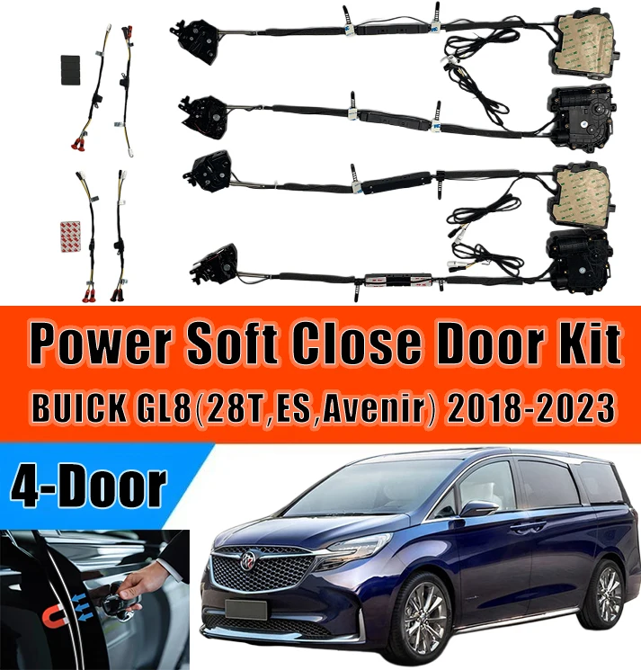 Xcar for BUICK GL8(28T,ES,Avenir) 2018-2023 Car OEM Automatic Soft Close Door Electric Suction Kit Auto Power Closing