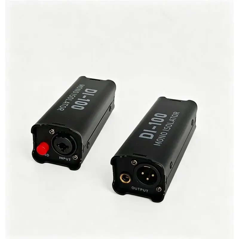 ABGI-Audio Isolator XLR Mono Einkanal-Multifunktions-Rauschfilter für Mischpult, Mikrofon und Live-Auftritte – Detail 5