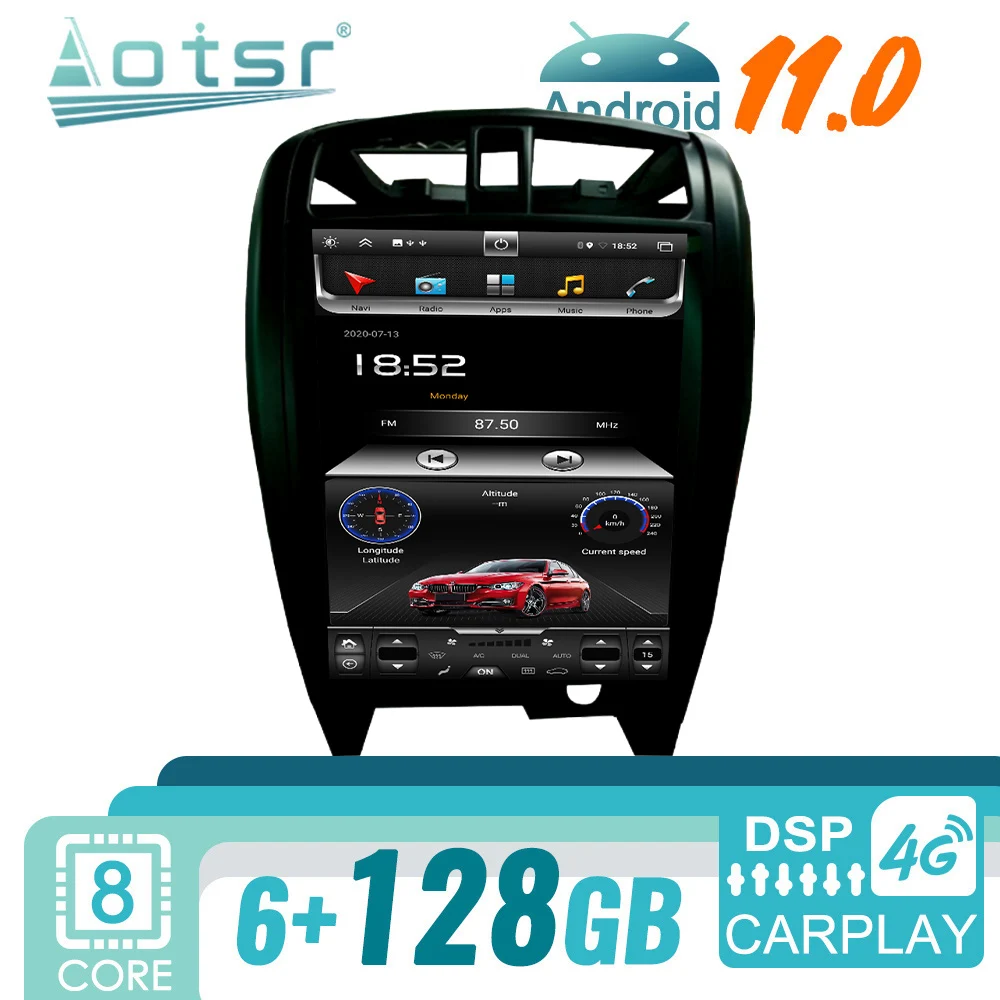 

Автомагнитола 2DIN для Great Wall H3 GWM Haval H2 2005-2009, Android, стерео, мультимедийный видеоплеер, головка с GPS-навигацией