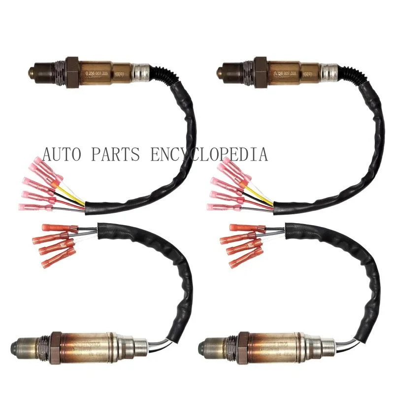 RRR+ Set of 4 for Bosch Oxygen O2 Sensor for 2007 2008 2009 Mercedes Benz CLK550 V8 5.5L