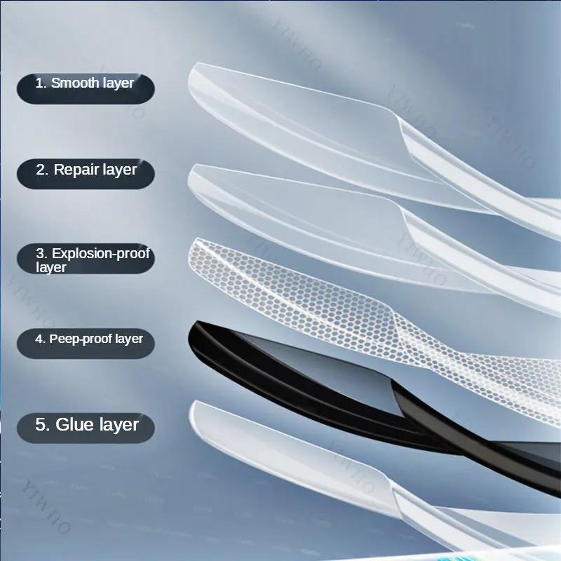 4Pcs Full Cover Hydrogel Film for IPhone 12 Pro Max Mini Screen Protectors for IPhone12 12Pro 12ProMax 12mini Water Gel Safty HD image 4