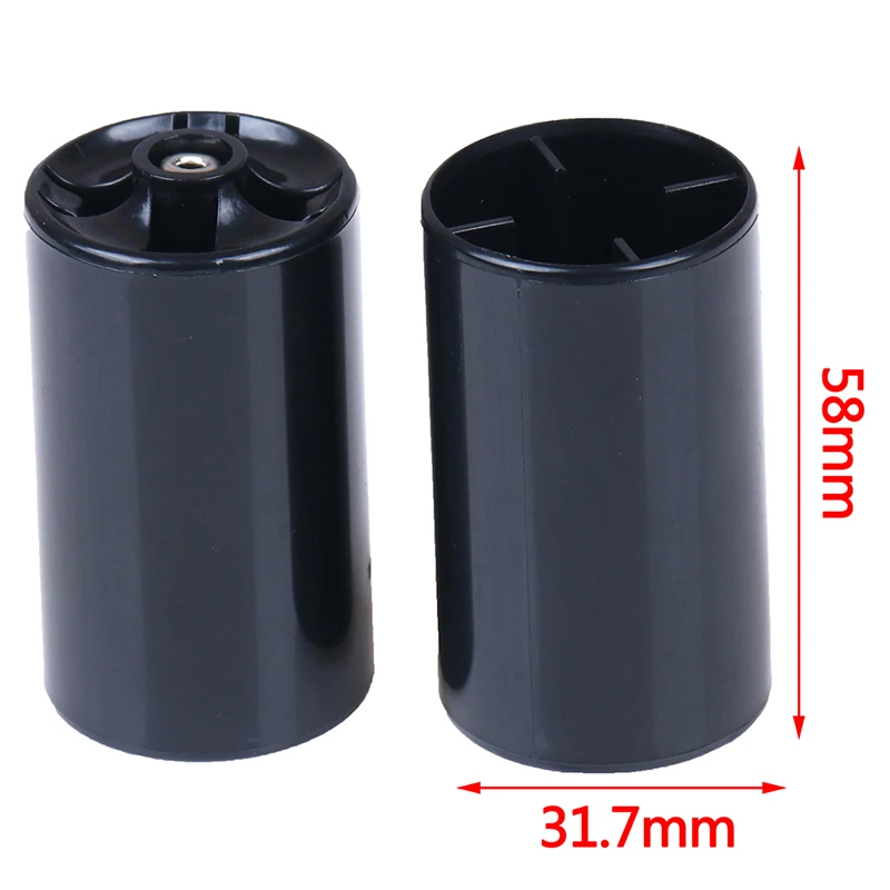 4pcs/lot AA To D Size Type LR20 Battery Converter Adapter Holder Durable Battery Holder Case Converter