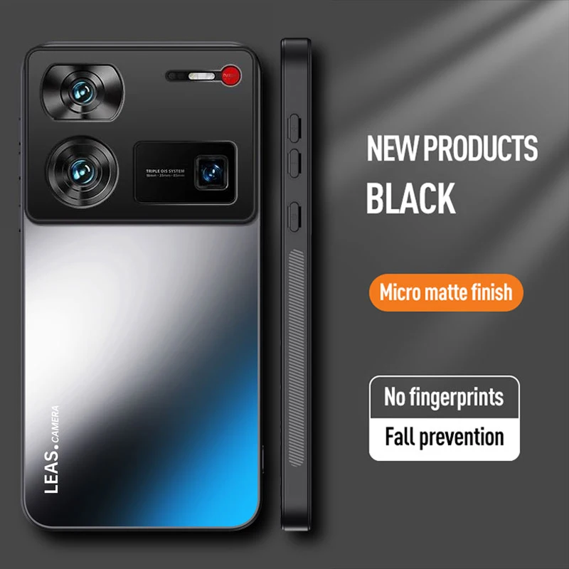 Luxuriöse Stoßfeste Handyhülle für ZTE Nubia Z60 Ultra Z60S Pro Z70U Z80U Harte PC AG Matte Schutzhülle Rückseiten-Cover