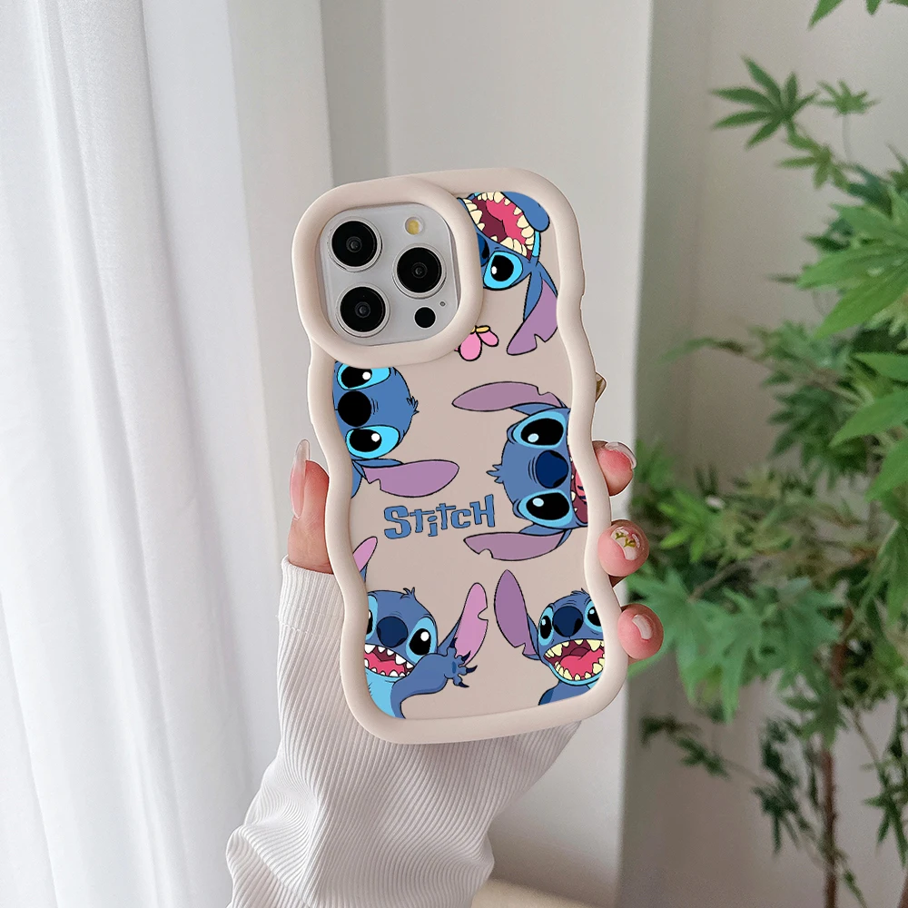 Disney Stitch Telefoonhoesje Voor Oppo A7 A9 A15 A 16K A17 A31 A38 A53 A54 A55 A57 A58 A74 A76 A79 A92 A98 4G 5G Cover