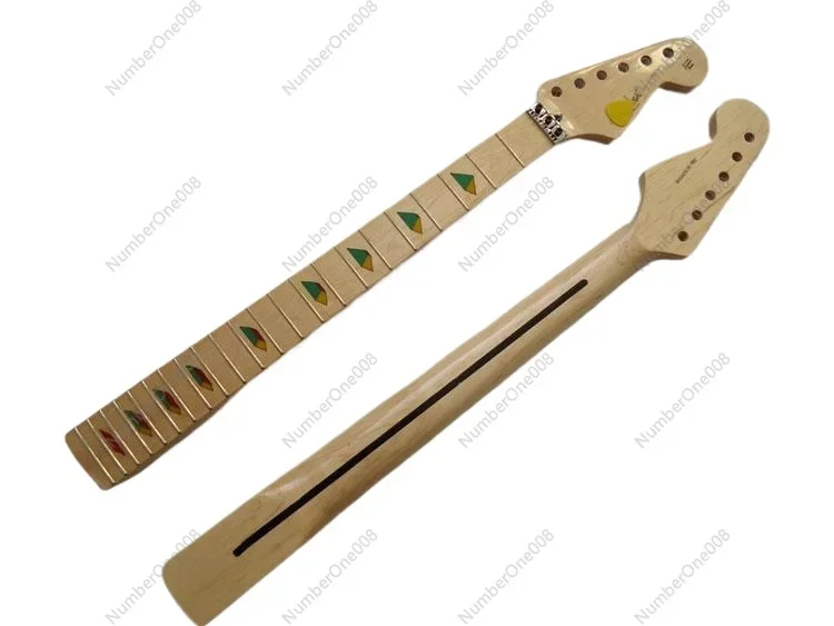 Electric Guitar, Double Shake Neck Handle, Pyramid Inlaid 21 Frets 22 Frets FDIY Electric Guitar Neck Accessories