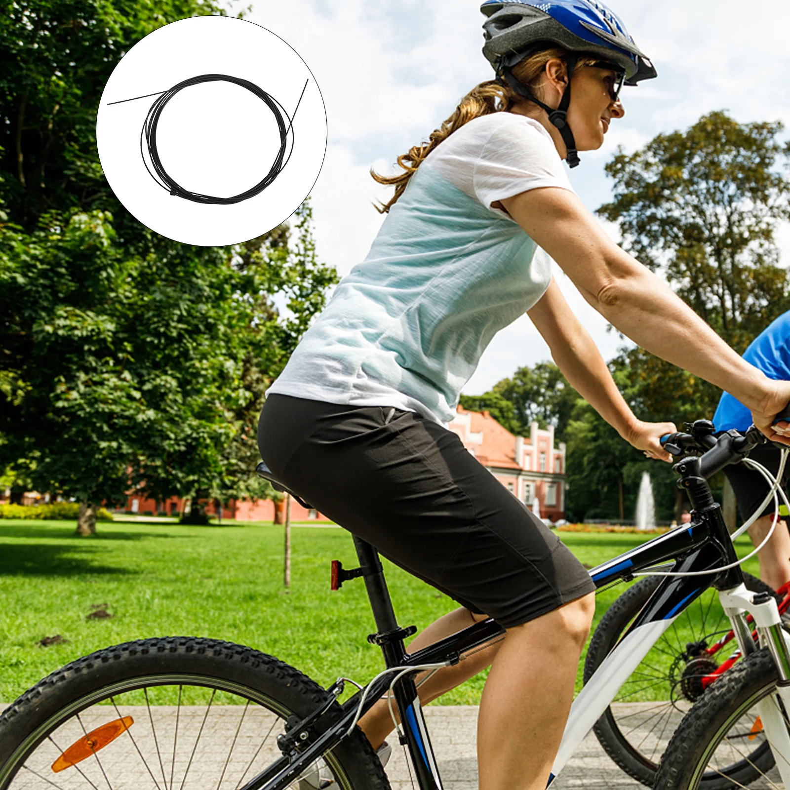 

2Pcs Bicycle Brake Cable High Quality Stainless Steel Inner Wire Core Universal Fit Front and Rear Bike Brake System Smooth