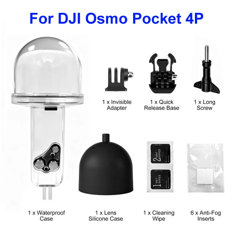 PULUZ Unterwasser-Wasserdichtes Gehäuse für DJI Osmo Pocket 4P 4 3, 50m/45m Tauchabdeckung für DJI Osmo Pocket 4P 4 3 Tauchgehäuse – Detail 13