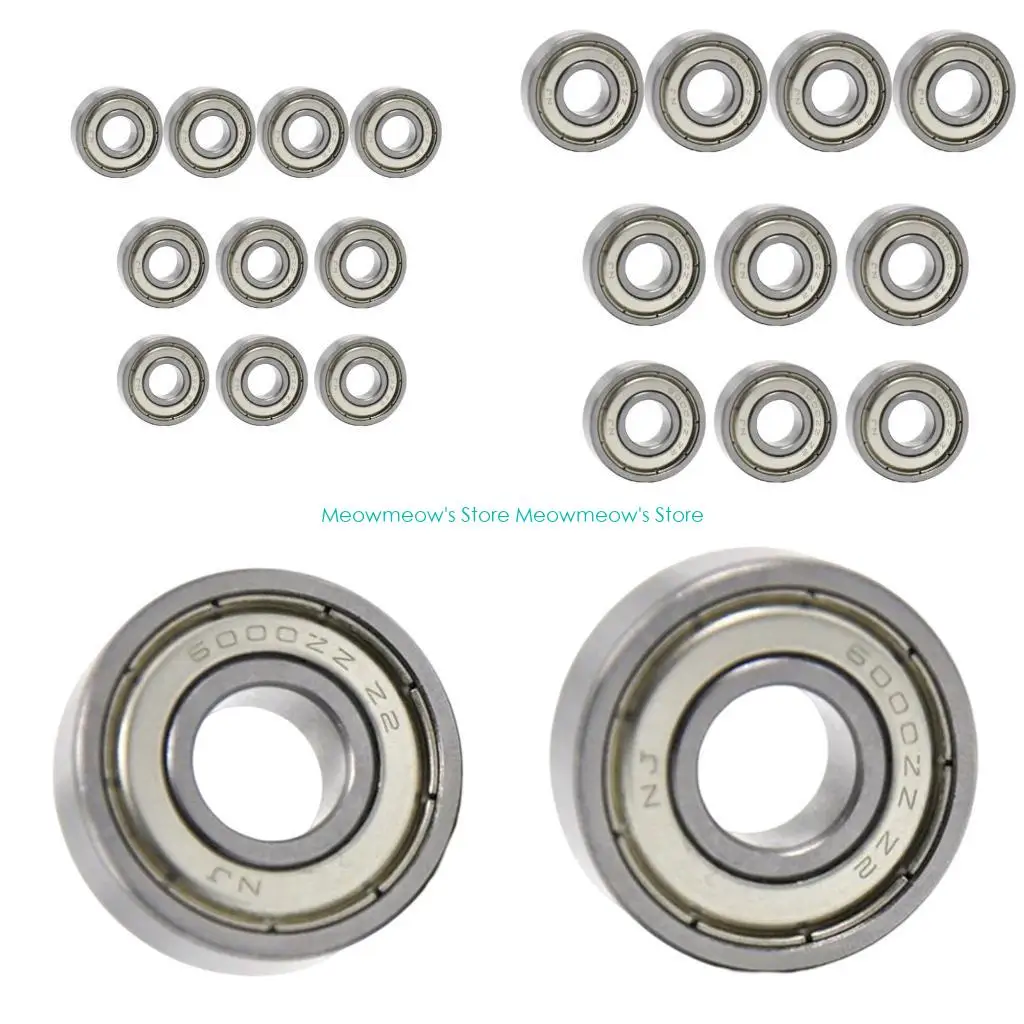 

W91A 6000 ZZ 10PCS ABEC-1 6700-ZZ Высококачественное 6000zz 10x26x8 мм Миниатюрные стальные герметичные шариковые подшипники