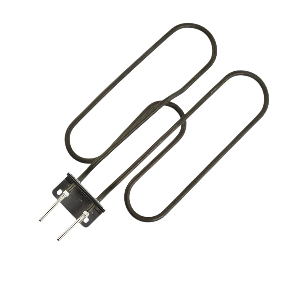 For80342/80343/65620 Верхняя тепловая решетка Нагревательная труба Нагревательный элемент 40x20 см Размер Простота установки Серебристый + черный цвет