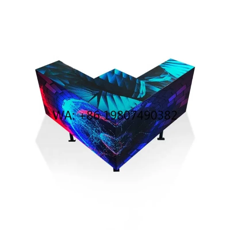 Indoor Outdoor Seamless LED Video Wall Panel Wedding Party DJ Booth Stage Background Display Screen