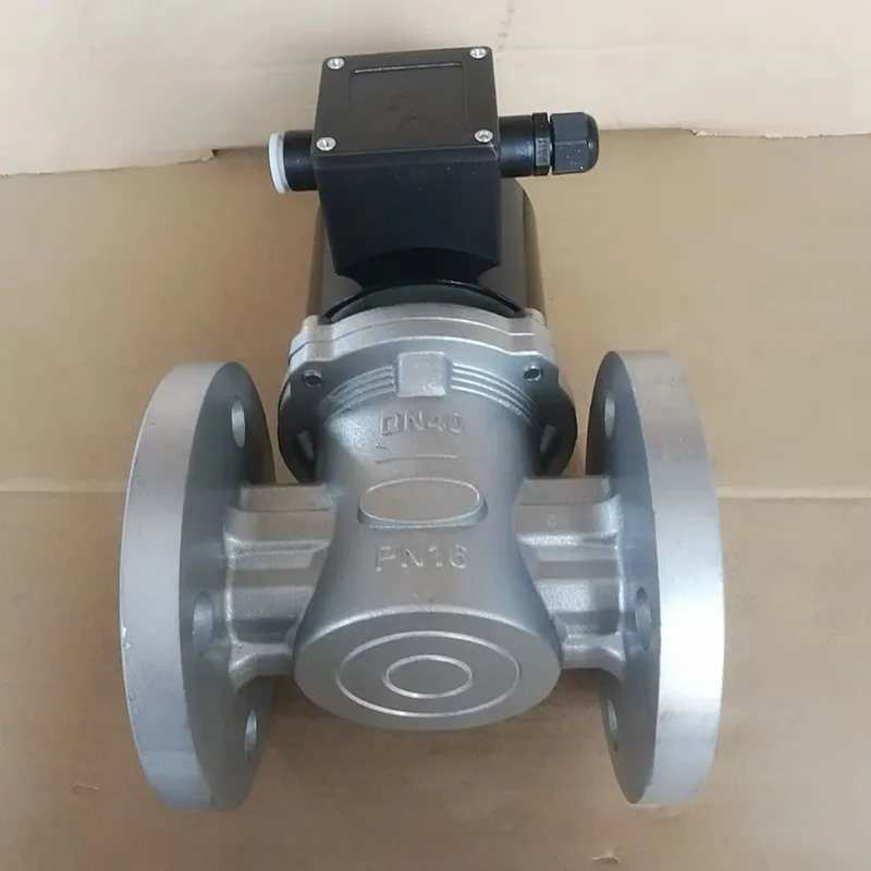 Válvula solenoide de gas DN40F 220-240v Válvula solenoide neumática