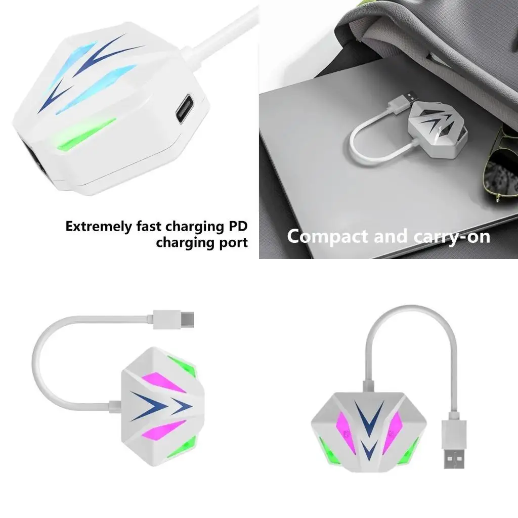 

R53C USB/TYPE C TO Ethernet Адаптер LAN Сеть адаптер 100 Мбит/с для ноутбука ПК