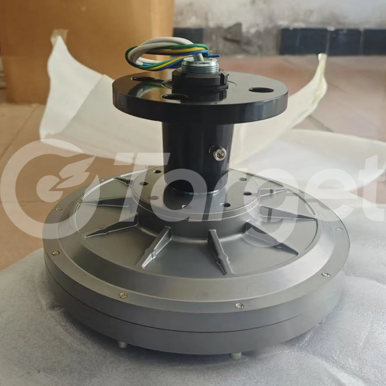 10KW 200 دورة في الدقيقة 300 دورة في الدقيقة 15KW 20KW منخفضة دورة في الدقيقة Coreless مولد ماجليف توربينات الرياح PMG 96 فولت عمودي محوري مولد المغناطيس الدائم