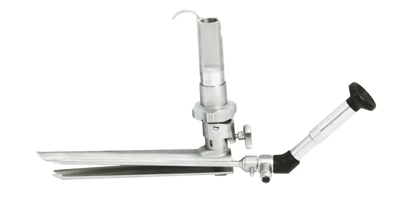 Surgical ENT Instrumnets Self-retaining Laryngoscope Set