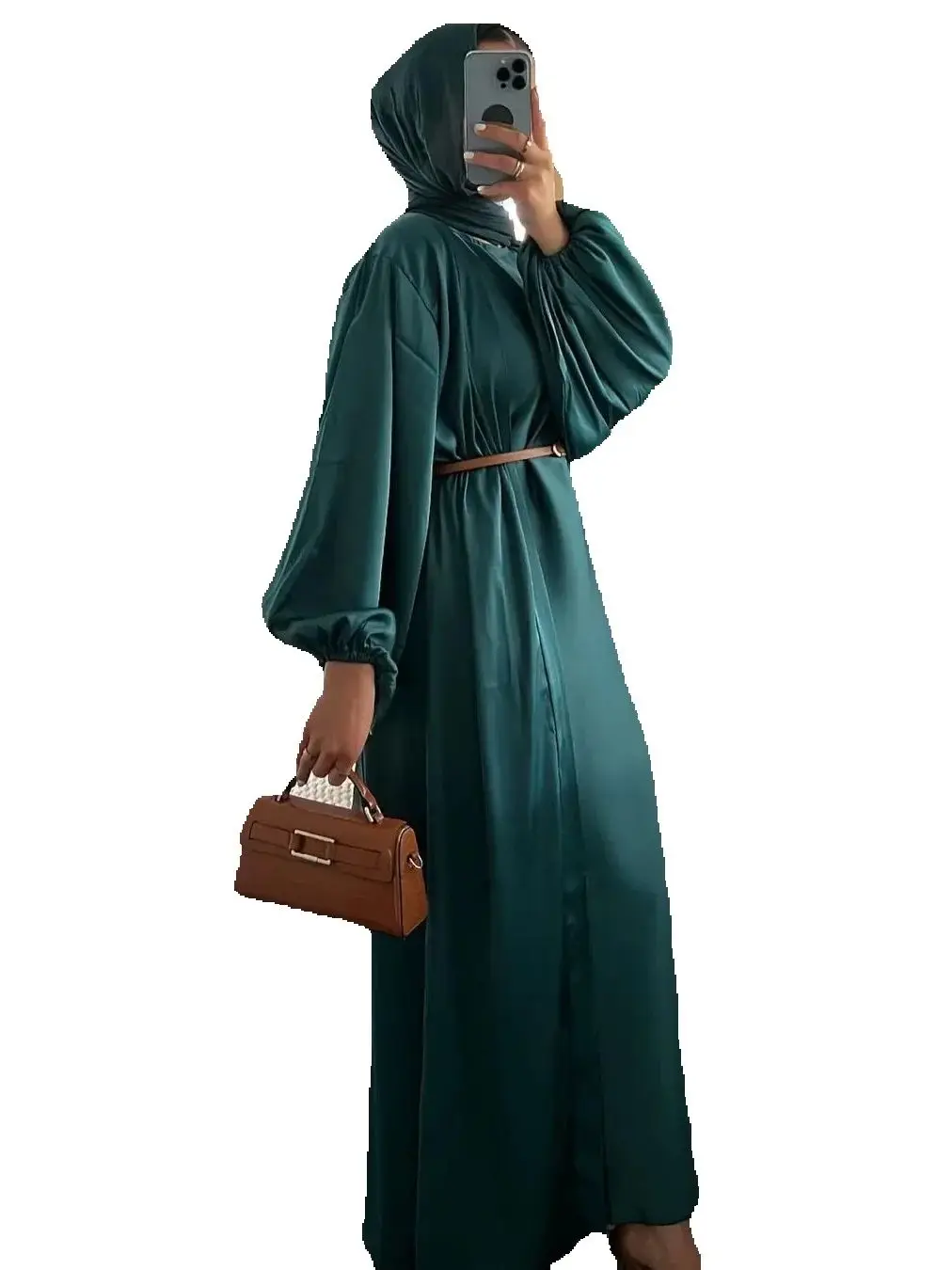 

Eid Ramadan Muslim Women Satin Open Abaya Long Dress 2 Pieces Set Dubai Kaftan Turkey Robe Marocain Djellaba Islam Jalabiya Suit